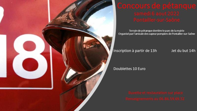 concours de pétanque