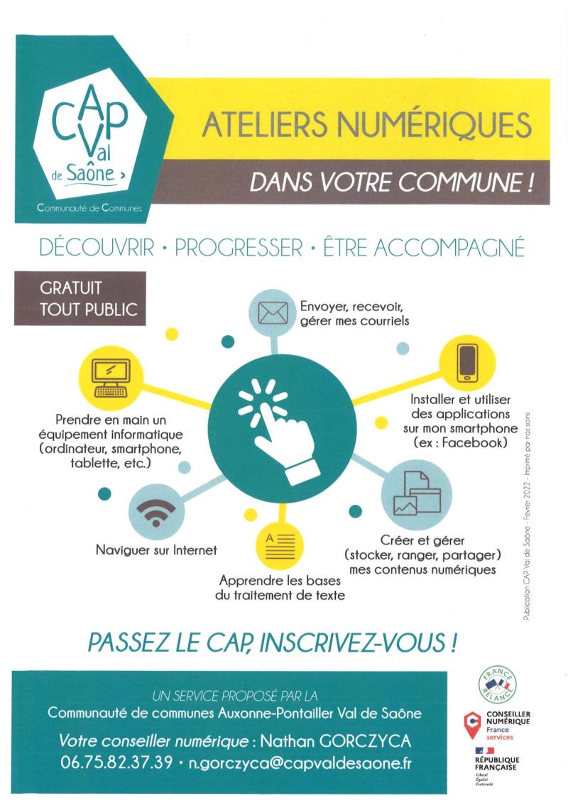 ateliers numériques