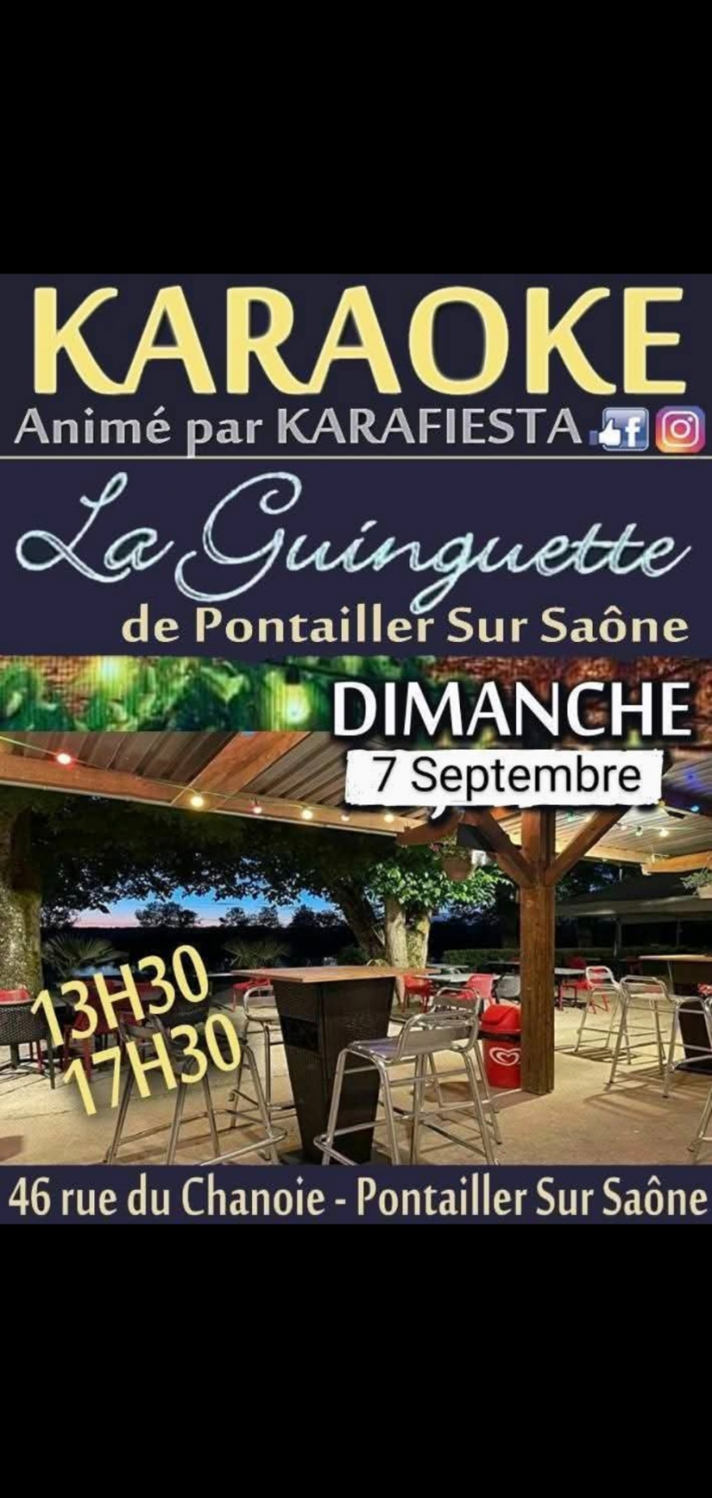 karaoke guinguette
