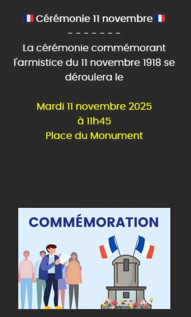 cérémonie 11/11