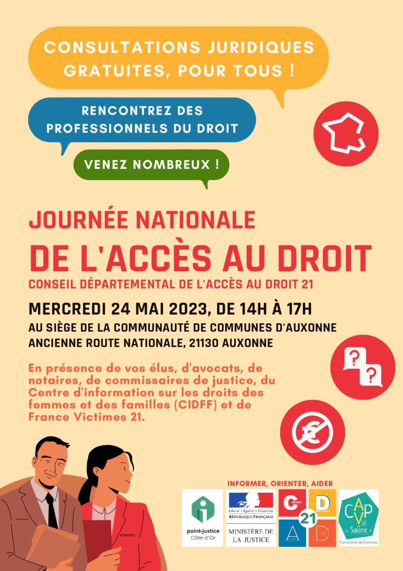 affiche accès au droit