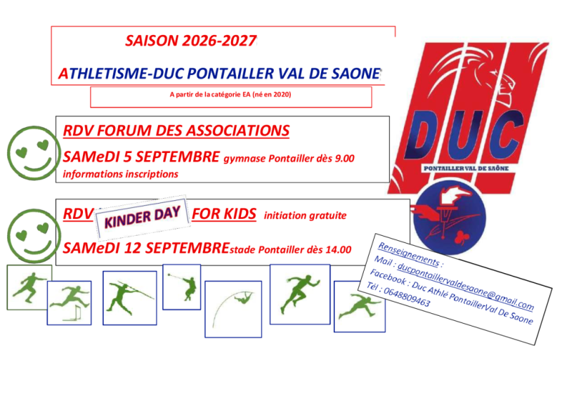 dessins de personnes qui font de l'athlétisme