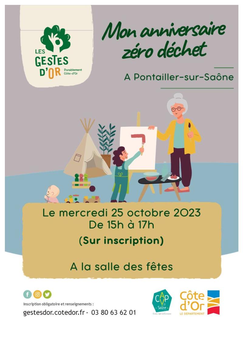 mon anniversaire zero dechet