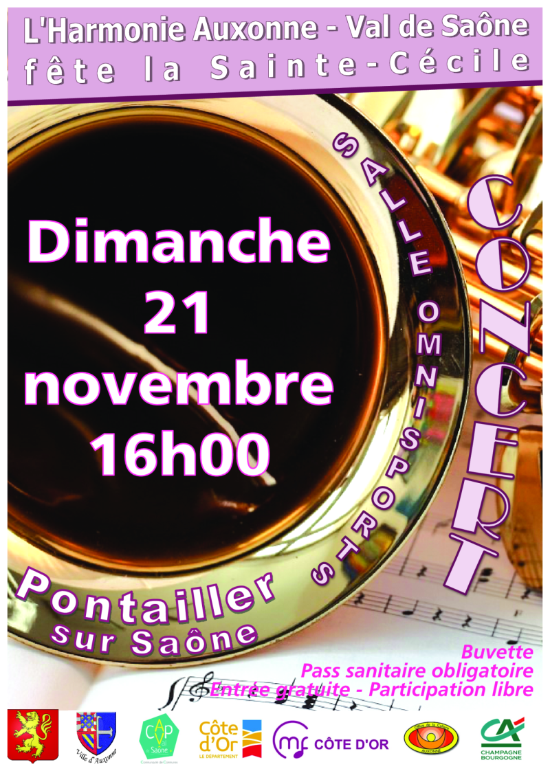 affiche concert harmonie
