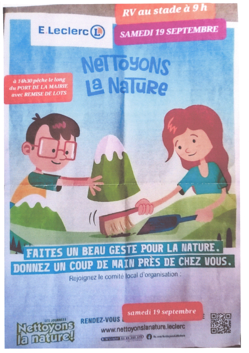 un enfant qui soulève une montagne et un autre qui nettoie
