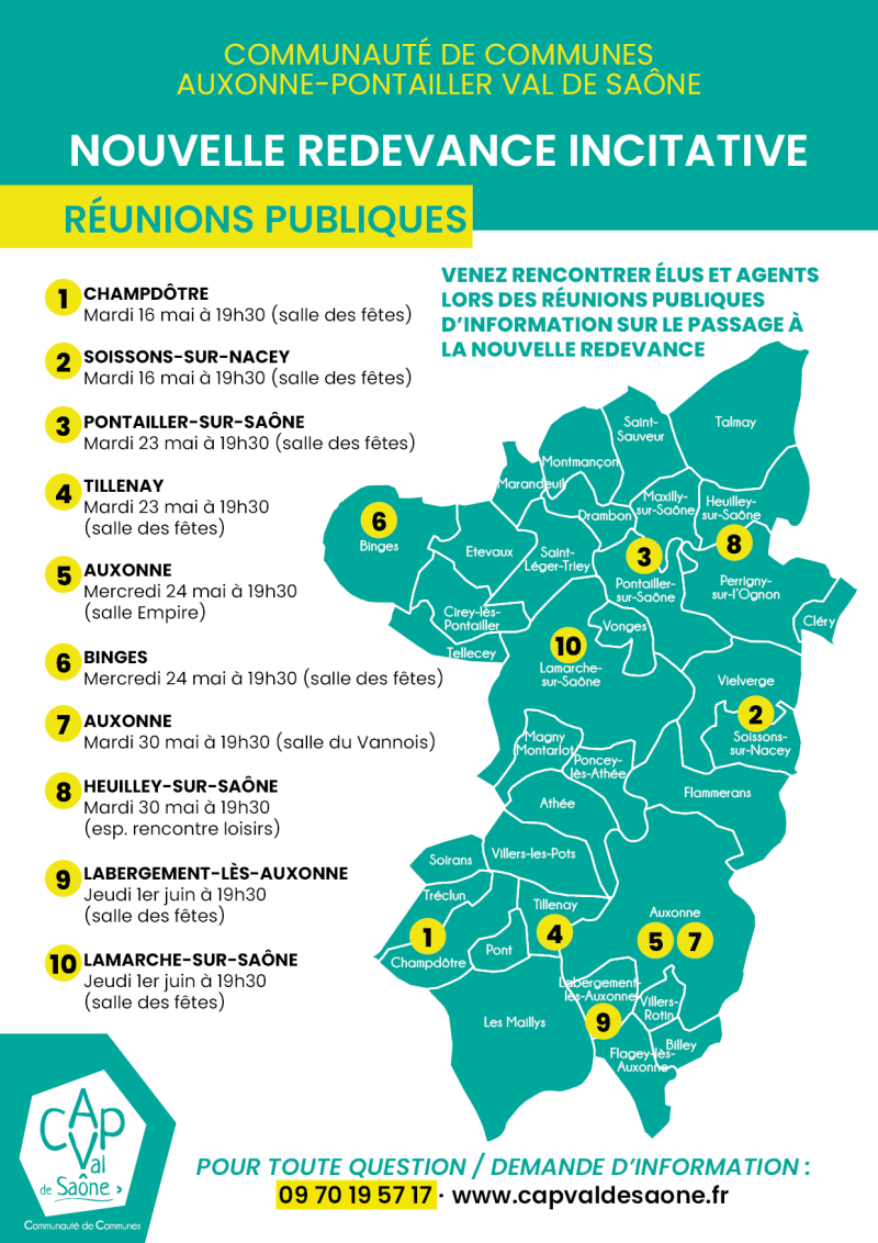 carte reunions publiques