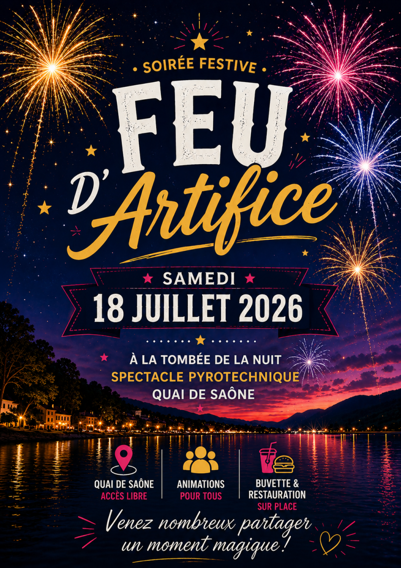feu d'artifice