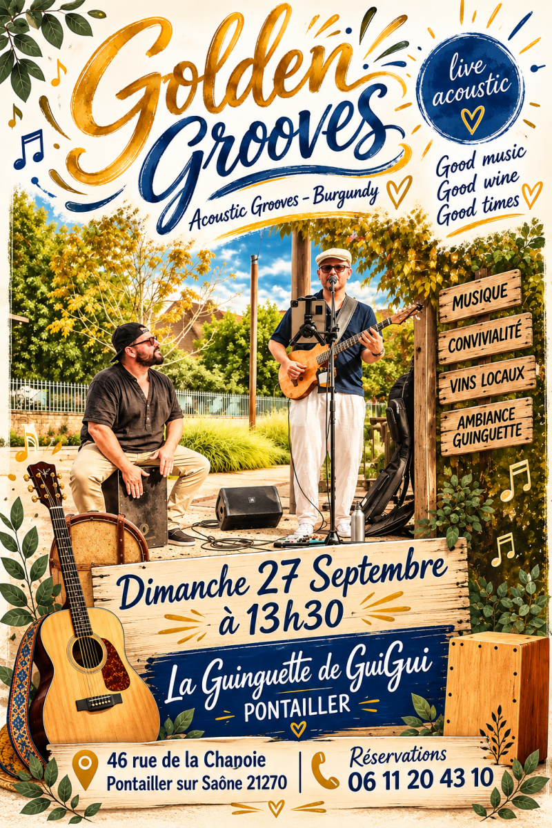 1 guitariste et 1 percussionniste