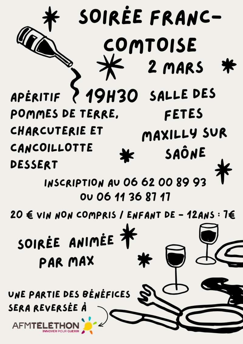 soirée franc-comtoise