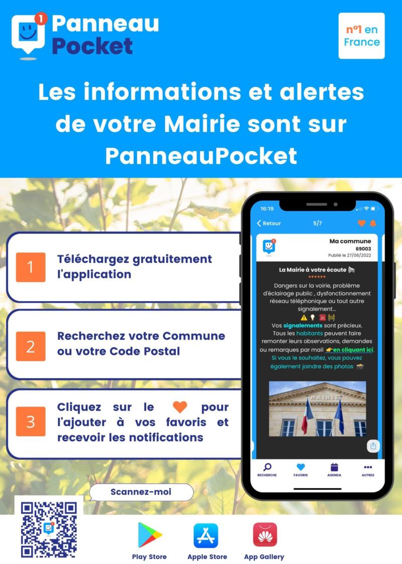 panneau pocket