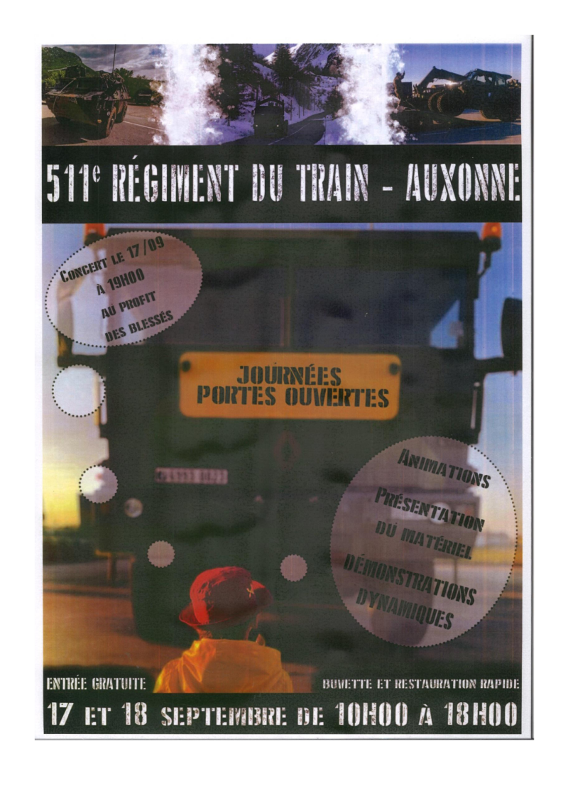 511è régiment du train journées portes ouvertes