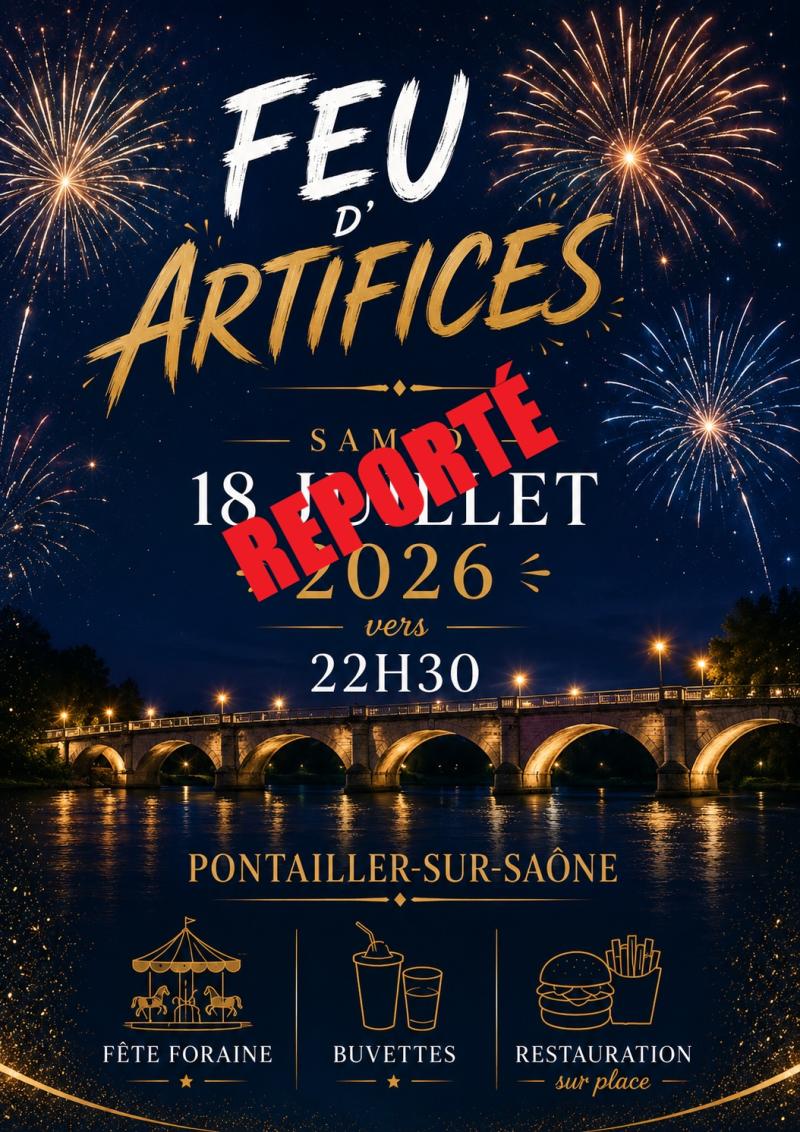 feu d'artifices