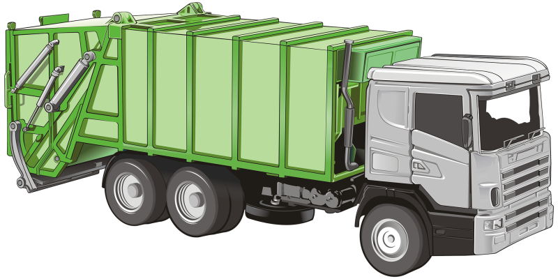 camion poubelle