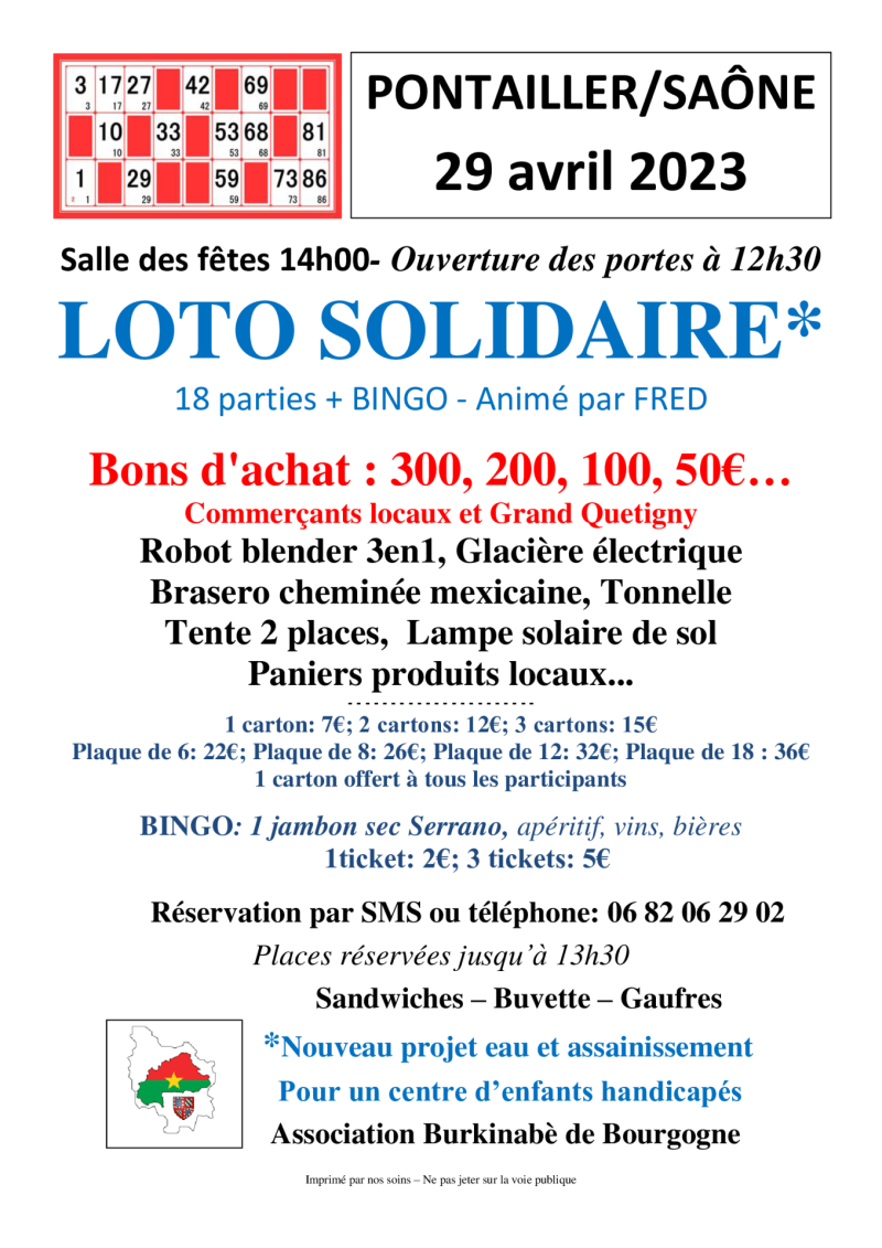 Loto solidaire