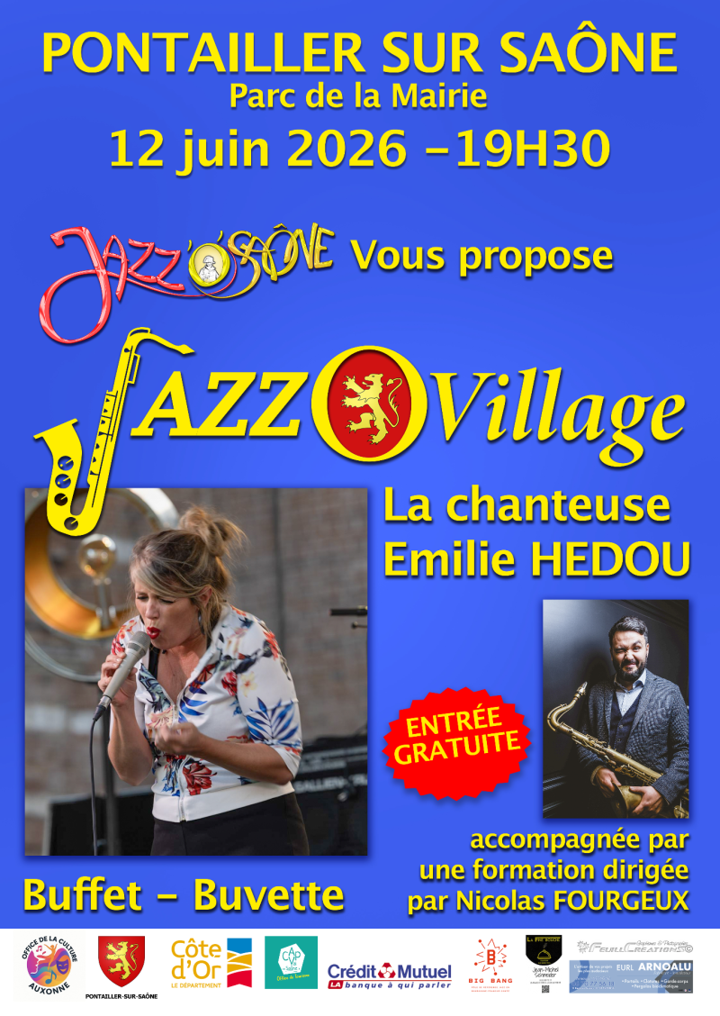 une chanteuse et un saxophoniste