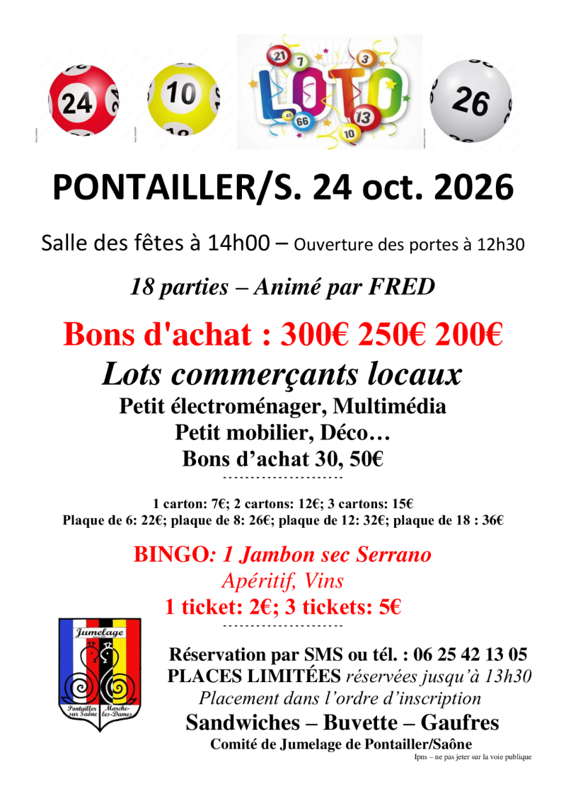 loto du jumelage